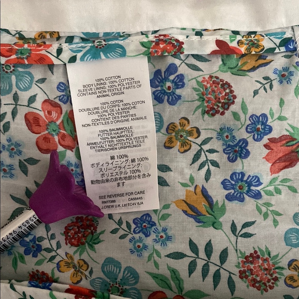J.Crew Liberty Print Women’s Blazer - Picture 8 of 10